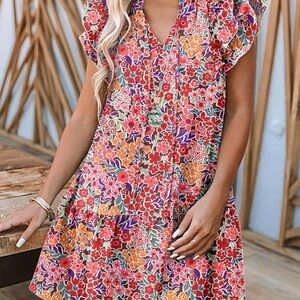 Floral Multicolor Dress